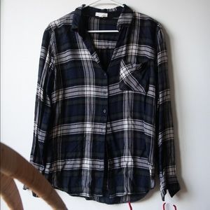 Plaid soft flannel